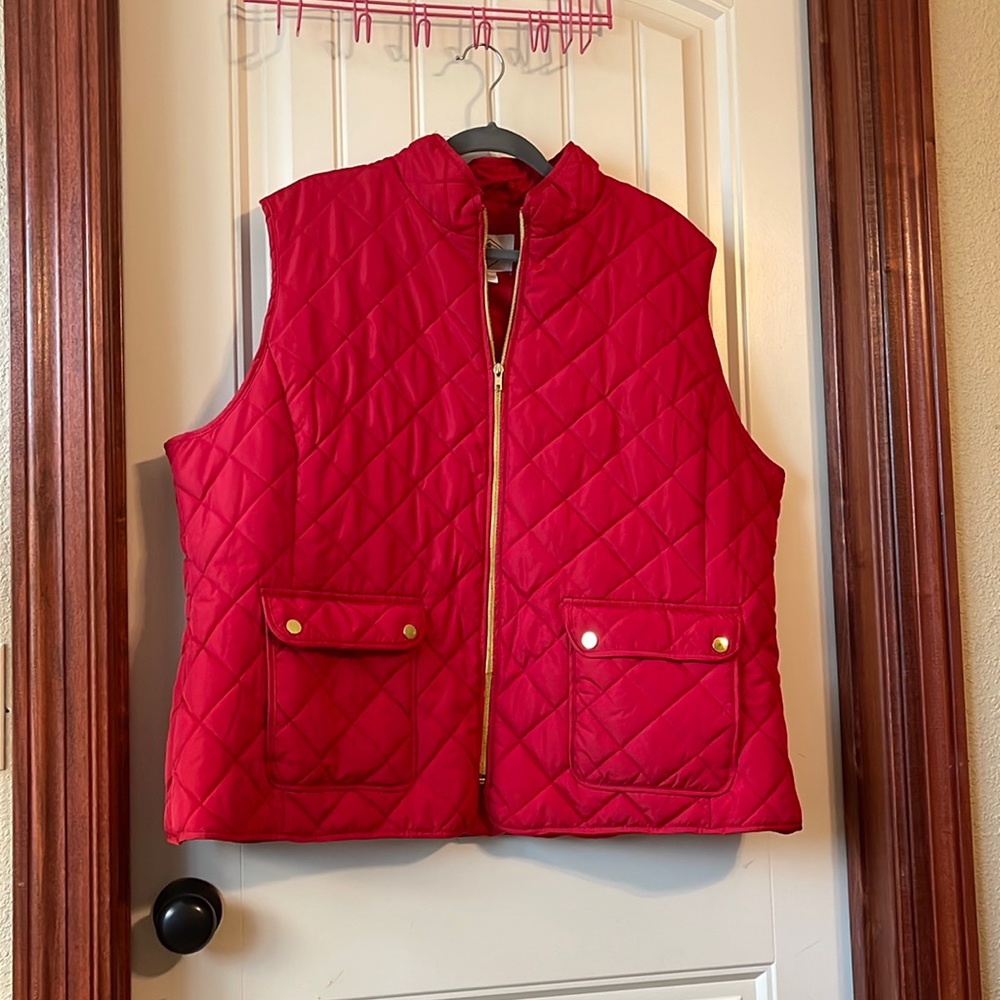 St Johns Bay plus size vest